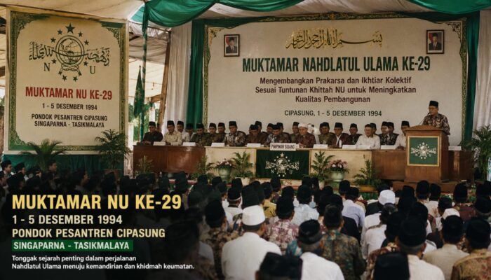 Muktamar NU ke-29 di Pesantren Cipasung: Tonggak Sejarah dari Priangan Timur